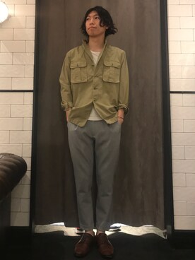 「capri（カプリ）のアイテム」を使った、にっしーさん（メンズ・175cm）の夏コーディネート