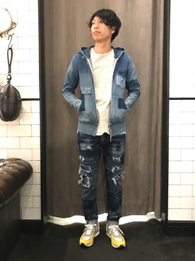 にっしーさん（メンズ・175cm）の夏コーディネート