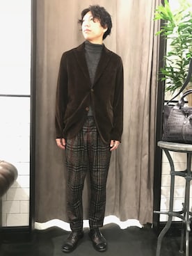 にっしーさん（メンズ・175cm）の秋コーディネート