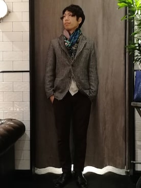 にっしーさん（メンズ・175cm）の秋コーディネート