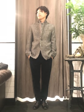 にっしーさん（メンズ・175cm）の秋コーディネート