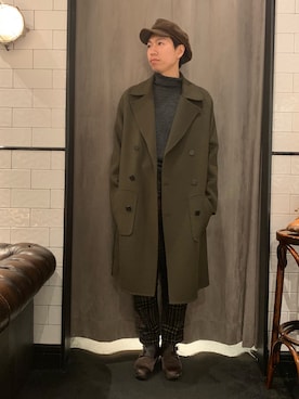 にっしーさん（メンズ・175cm）の冬コーディネート