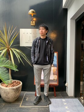 にっしーさん（メンズ・175cm）の春コーディネート