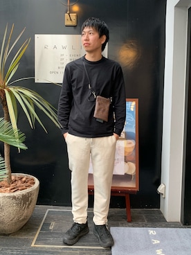 にっしーさん（メンズ・175cm）の春コーディネート