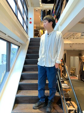 にっしーさん（メンズ・175cm）の春コーディネート