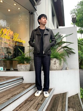 にっしーさん（メンズ・175cm）の夏コーディネート