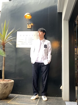 にっしーさん（メンズ・175cm）の夏コーディネート