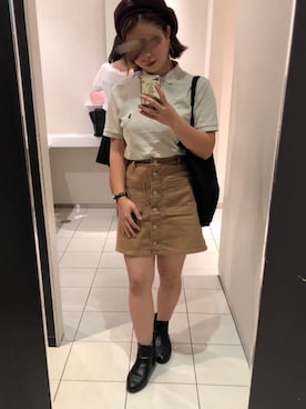 cahoさん（レディース・152cm）の秋コーディネート