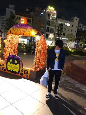 「EDWIN（エドウィン）のアイテム（ジャケット/アウター）」を使った、『nagaoka』さん（メンズ・178cm）の秋コーディネート