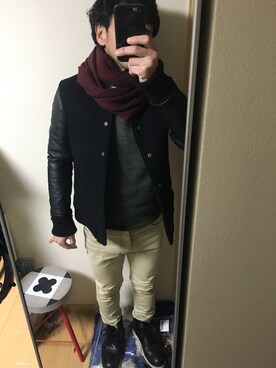 8bさん(メンズ・168cm)の冬コーディネート