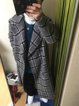 「UNITED TOKYO（ユナイテッドトウキョウ）のアイテム（その他アウター）」を使った、8bさん（メンズ・168cm）の冬コーディネート