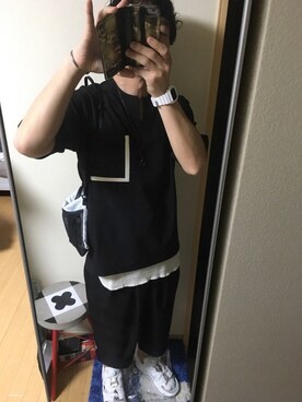 8bさん（メンズ・168cm）の夏コーディネート