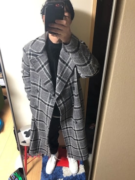 「UNITED TOKYO（ユナイテッドトウキョウ）のアイテム（その他アウター）」を使った、8bさん（メンズ・168cm）の冬コーディネート
