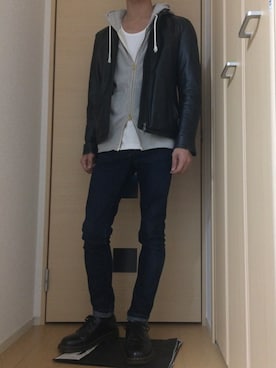 霜雪さん(メンズ・167cm)の秋コーディネート