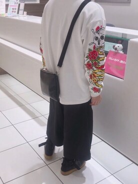 「EFFECTEN（エフェクテン）のアイテム（パンツ）」を使った、ao∞さん（メンズ・165cm）の春コーディネート