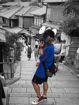 「Manhattan Portage」｜「アイテム（その他）」を使った、ao∞さん（メンズ・165cm）の夏コーディネート