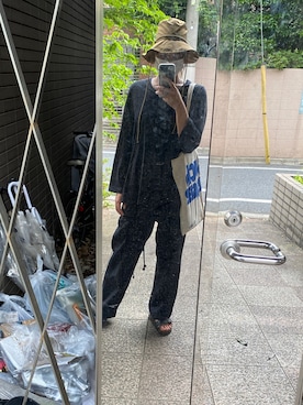 「KANATA（カナタ）のアイテム」を使った、zoraazoさん（レディース・167cm）の夏コーディネート