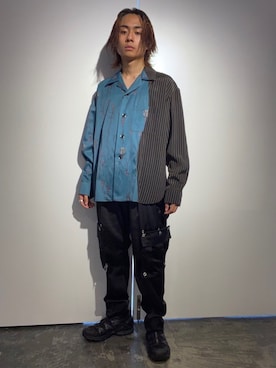 「ビーセカンド(B'2nd)」｜DAISUKEさん（メンズ・167cm）の秋コーディネート