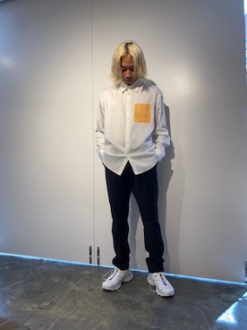 「ビーセカンド(B'2nd)」｜DAISUKEさん（メンズ・167cm）の秋コーディネート