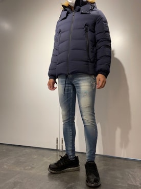 「TATRAS（タトラス）のアイテム（ジャケット/アウター）」を使った、DAISUKEさん（メンズ・177cm）の冬コーディネート