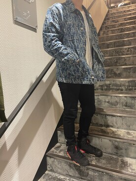 「surt（サート）のアイテム」を使った、DAISUKEさん（メンズ・177cm）の冬コーディネート