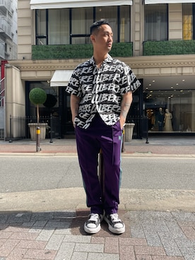 「LIBERE（リベーレ）のアイテム」を使った、DAISUKEさん（メンズ・177cm）の春コーディネート