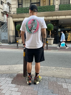 「MARBLES（マーブルズ）のアイテム」を使った、DAISUKEさん（メンズ・177cm）の春コーディネート