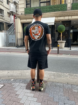 「MARBLES（マーブルズ）のアイテム」を使った、DAISUKEさん（メンズ・177cm）の春コーディネート