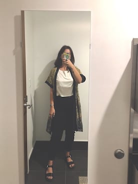 「H&M（エイチ・アンド・エム）のアイテム（その他）」を使った、Mai-Lan さん（レディース・173cm）の夏コーディネート
