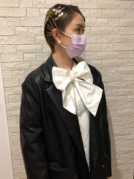 「Oriens JOURNAL STANDARD（オリエンス ジャーナルスタンダード）のアイテム（テーラードジャケット）」を使った、pinaさん（レディース・157cm）の春コーディネート