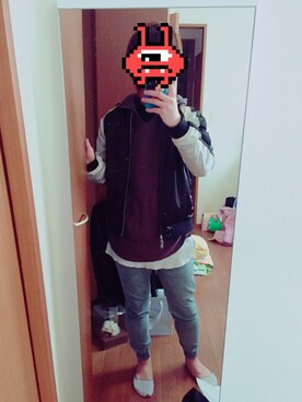 ＜●ω●βさん（メンズ・166cm）の春コーディネート