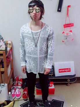 ＜●ω●βさん（メンズ・166cm）の夏コーディネート