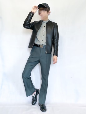 ふじさん（メンズ・170cm）の秋コーディネート