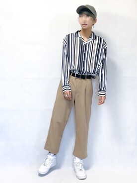 ふじさん（メンズ・170cm）の秋コーディネート