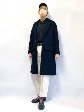 ふじさん(メンズ・170cm)の冬コーディネート