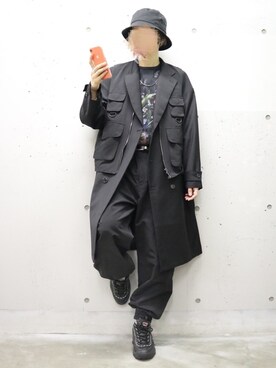 「SHAREEF（シャリーフ）のアイテム（その他）」を使った、ふじさん（メンズ・170cm）の春コーディネート