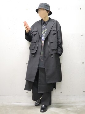 「SHAREEF（シャリーフ）のアイテム（その他）」を使った、ふじさん（メンズ・170cm）の春コーディネート