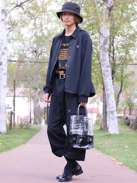 ふじさん（メンズ・170cm）の春コーディネート