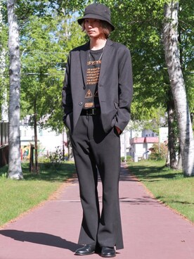 ふじさん（メンズ・170cm）の春コーディネート