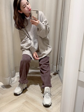 ちびまる ◎さん（レディース・142cm）の冬コーディネート