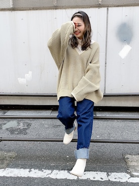 ちびまる ◎さん（レディース・142cm）の冬コーディネート