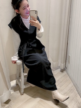 ちびまる ◎さん（レディース・142cm）の冬コーディネート