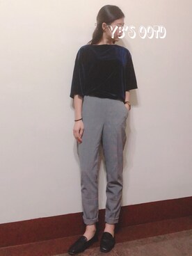 「fallfashion」｜Yabe Daiさん（レディース・158cm）の秋コーディネート