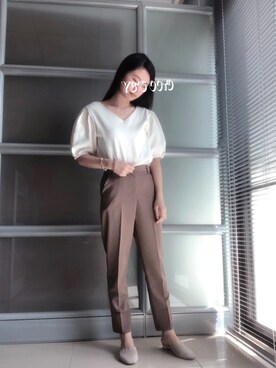 「fallfashion」｜Yabe Daiさん（レディース・158cm）の秋コーディネート