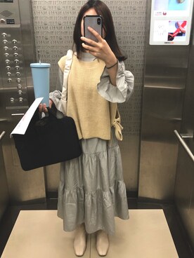 「WINTER STYLE」｜Yabe Daiさん（レディース・158cm）の冬コーディネート