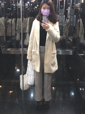 「WINTER STYLE」｜Yabe Daiさん（レディース・158cm）の春コーディネート