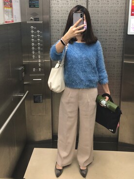 「WINTER STYLE」｜Yabe Daiさん（レディース・158cm）の春コーディネート