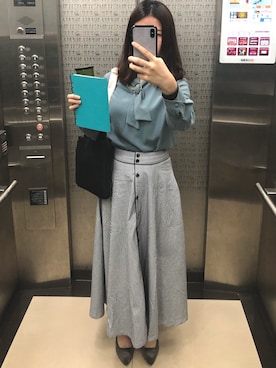「WINTER STYLE」｜Yabe Daiさん（レディース・158cm）の春コーディネート
