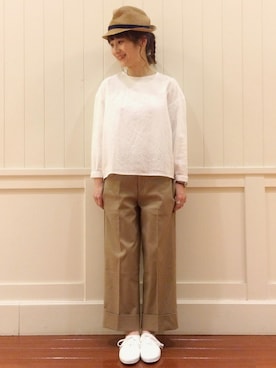 「Keds（ケッズ）のアイテム」を使った、waragaiさん（レディース・153cm）の冬コーディネート