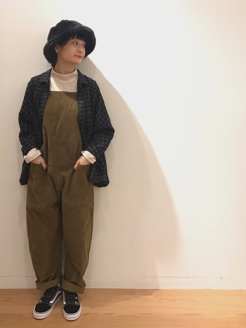 アプントビー チェックルーズシャツapuntob bshop apuntob（アプントビー）の「【apuntob】チェック ルーズシャツ WOMEN